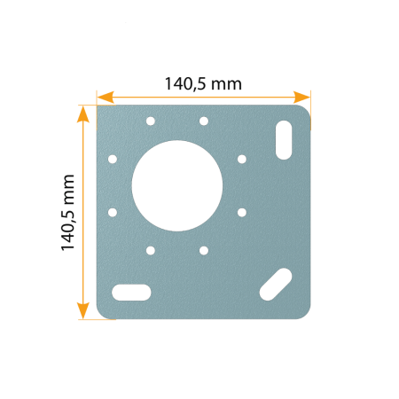 Pergola solar fotovoltaica Aiguablava 4,638x3,541 M - Gris 3200W con Bandeja de cables INTERSUN - 4