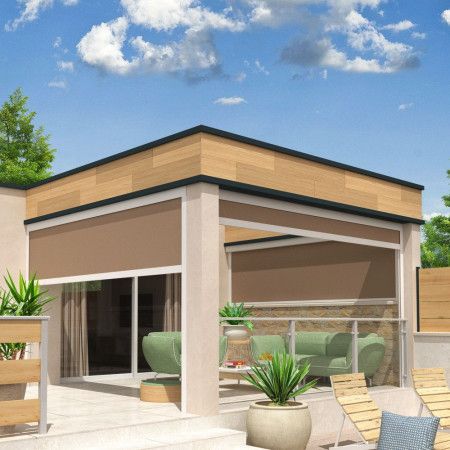 Toldo vertical compatible con pérgola LEVANTE 4,00x2,50 M INTERSUN - 5