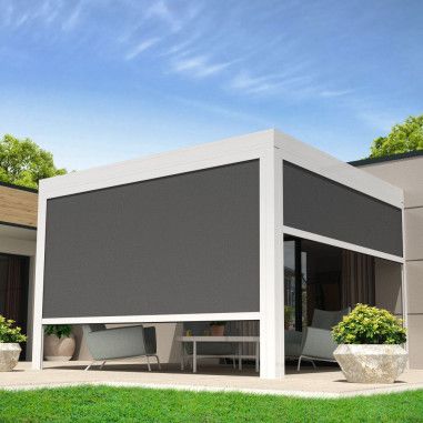 Toldo vertical compatible con pérgola LEVANTE 4,00x2,50 M INTERSUN - 3