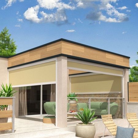 Toldo vertical compatible con pérgola LEVANTE 2,50x2,50 M INTERSUN - 6