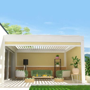 Toldo vertical compatible con pérgola TRAMONTANA 2,50x2,50 M INTERSUN - 3